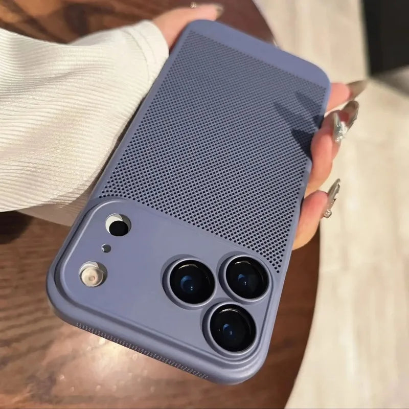 Heat Dissipation Honeycomb Case for iPhone 17 Series