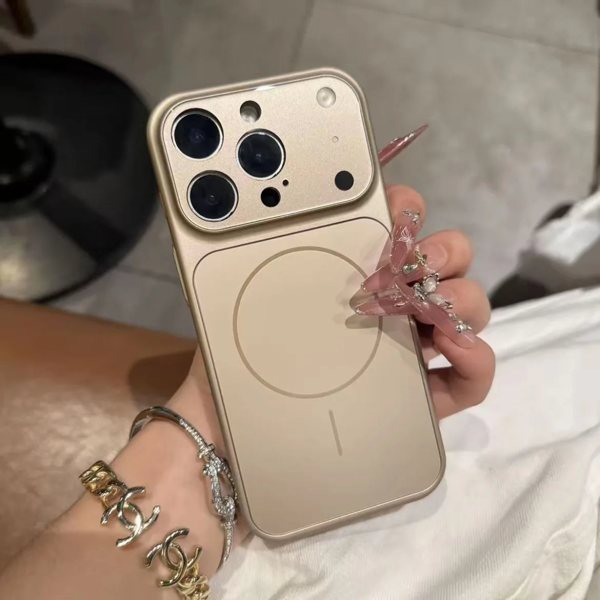 Nano Matte Glass MagSafe Protective Case for iPhone 17–13