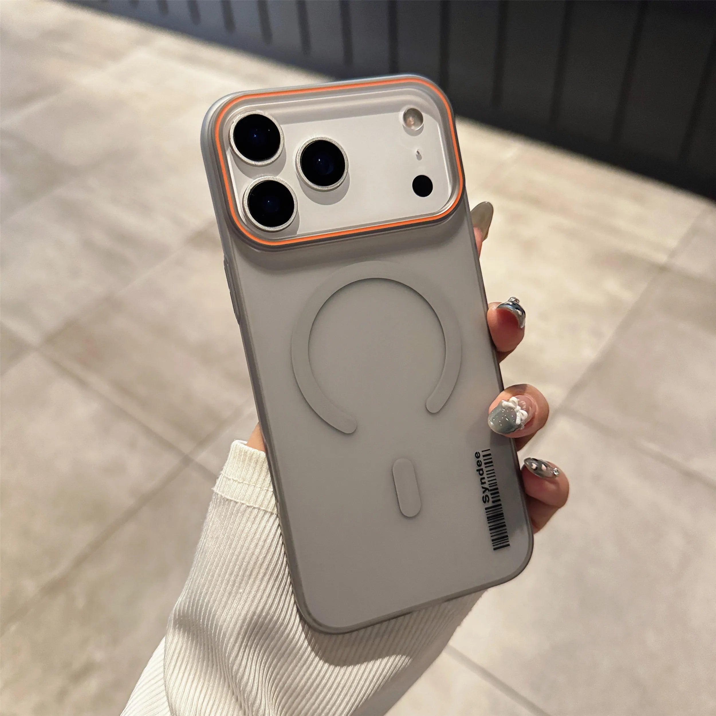 Matte Clear Magnetic Case for iPhone 17–8