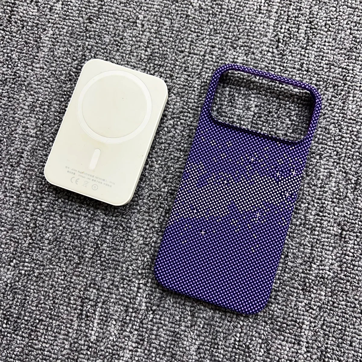 Frameless Carbon Fiber Starry Sky MagSafe Case – iPhone 17–12