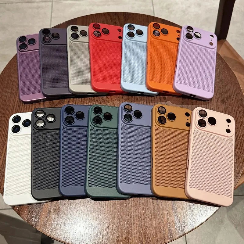 Heat Dissipation Honeycomb Case for iPhone 17 Series