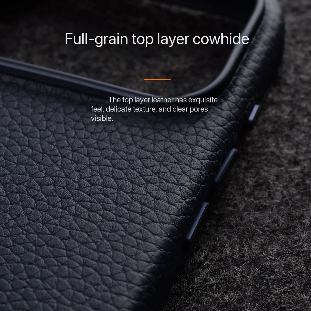 Premium Leather MagSafe Case for iPhone 17 Pro Max