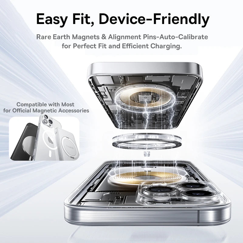 Baseus Slim Magnetic Case for iPhone 17/16/15/14 Pro Max