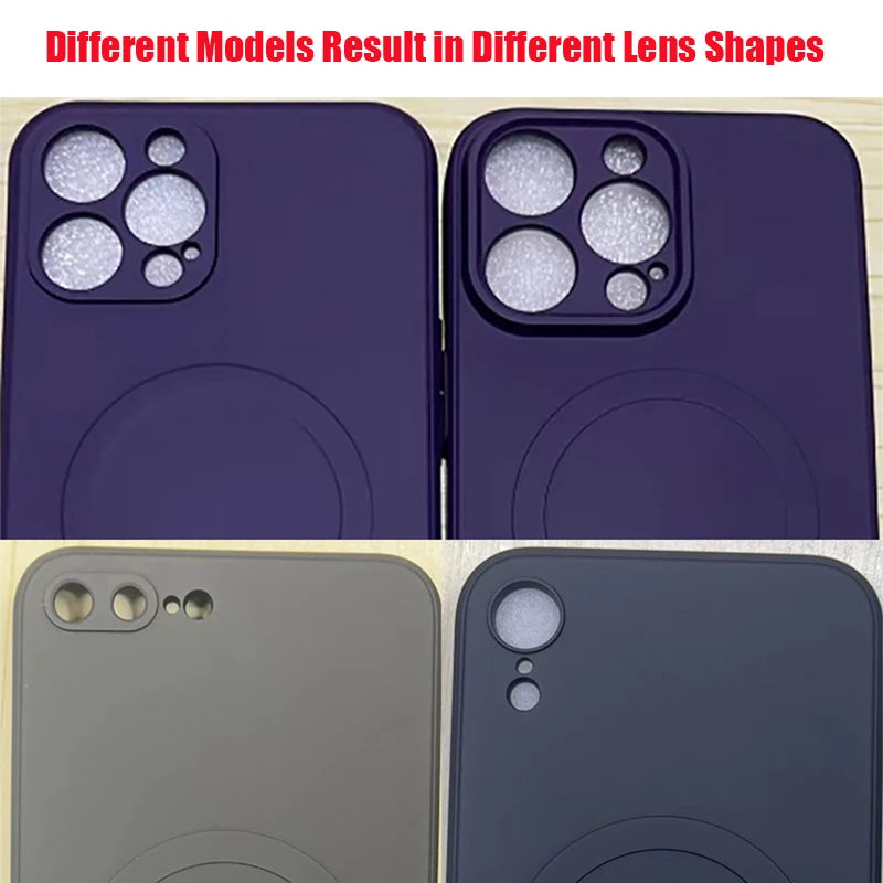 Magnetic Liquid Silicone Wireless Charging Case – iPhone 16–11