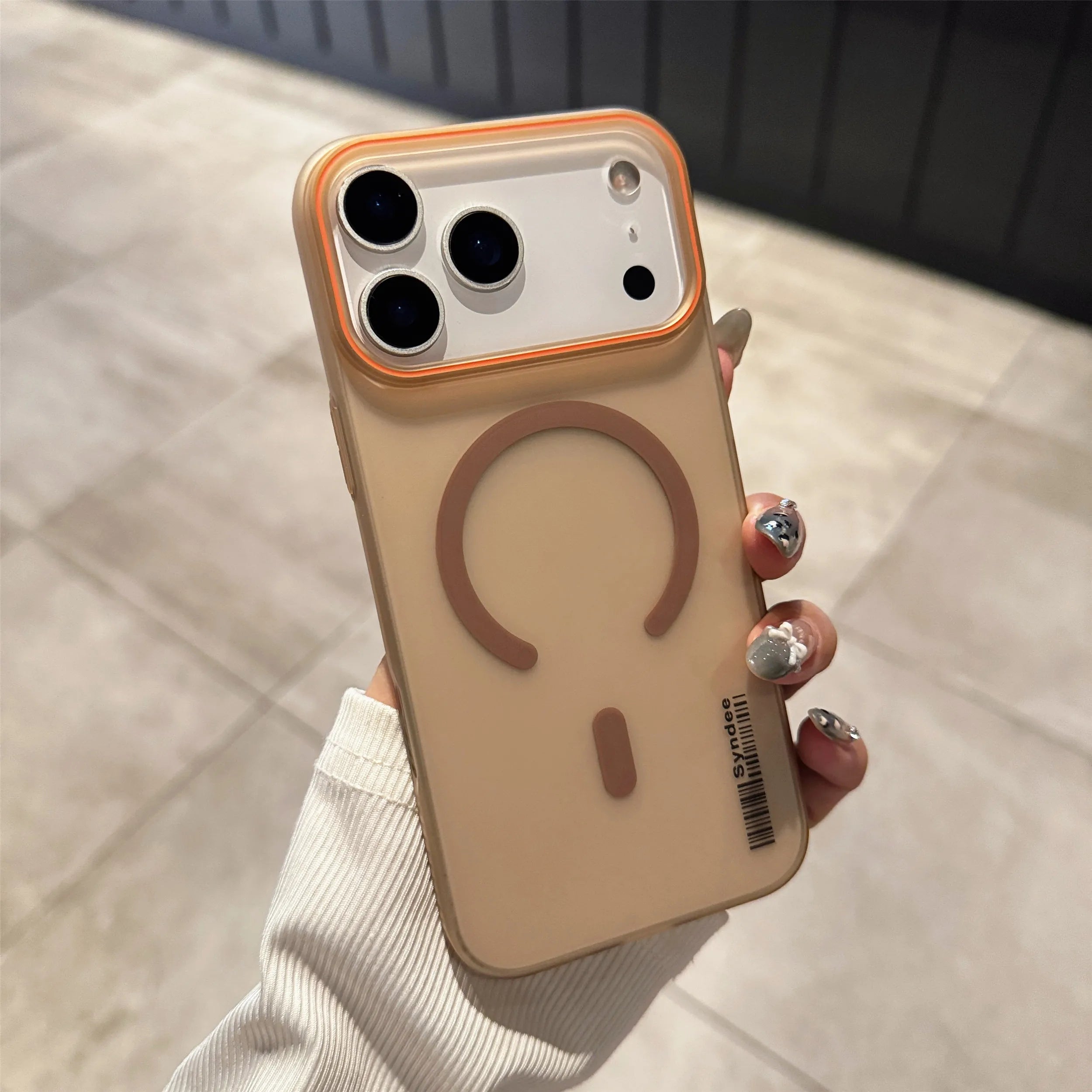 Matte Clear Magnetic Case for iPhone 17–8