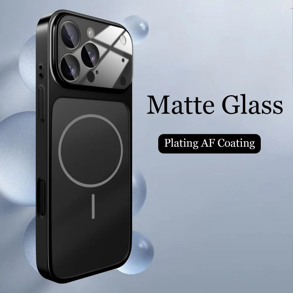 Nano Matte Glass Armor Cover for iPhone 17–13