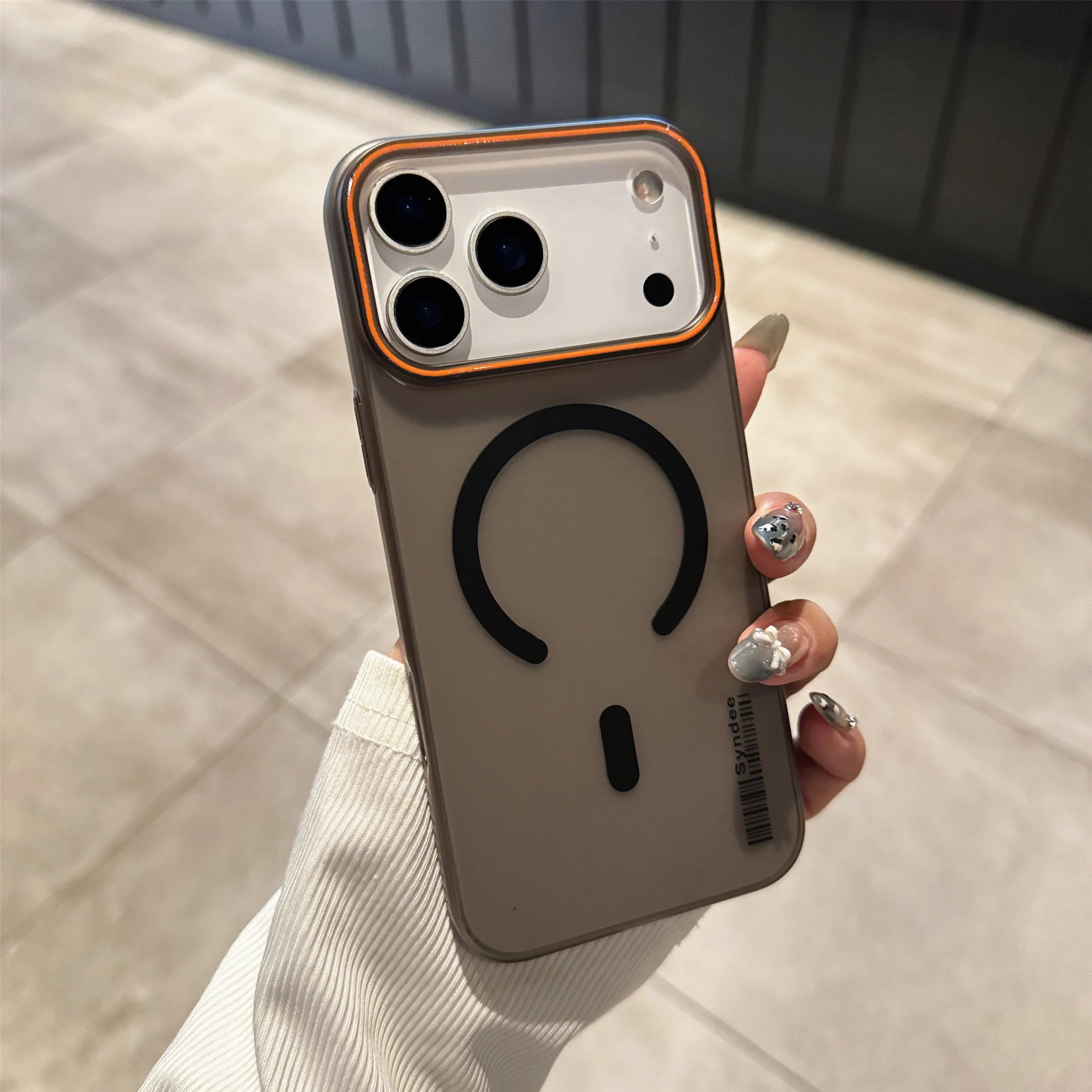 Matte Clear Magnetic Case for iPhone 17–8