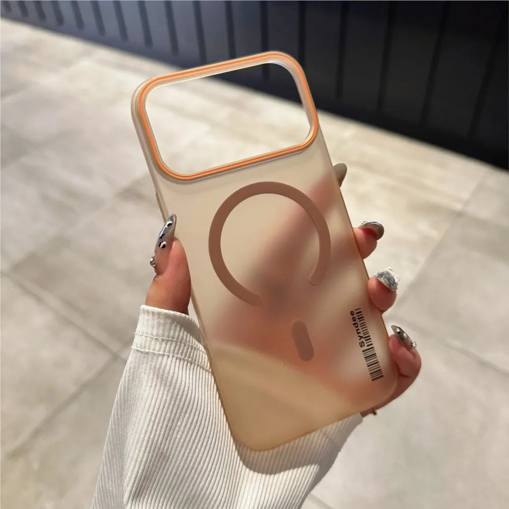 Matte Clear Magnetic Case for iPhone 17–8