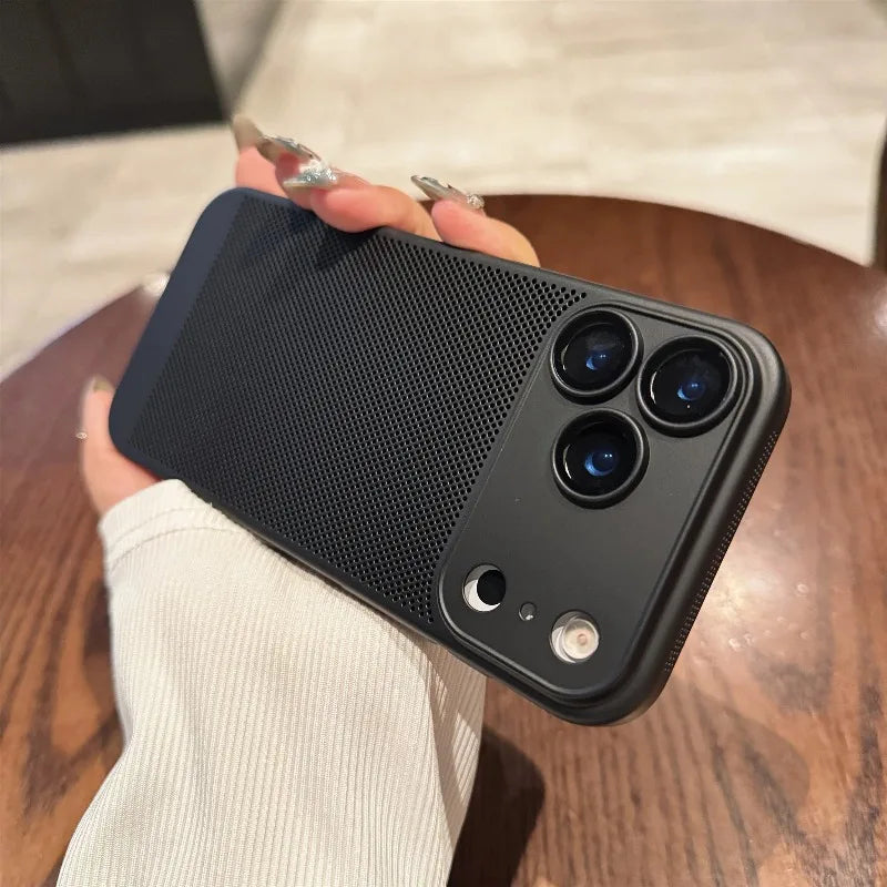Heat Dissipation Honeycomb Case for iPhone 17 Series