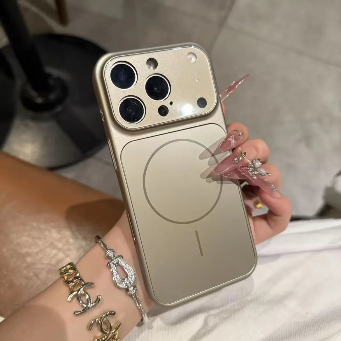 Nano Matte Glass MagSafe Protective Case for iPhone 17–13