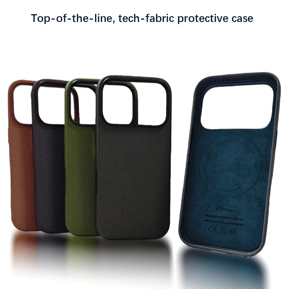 Premium TechWoven MagSafe Case – iPhone 17 Pro & Max