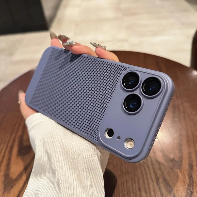 Heat Dissipation Honeycomb Case for iPhone 17 Series