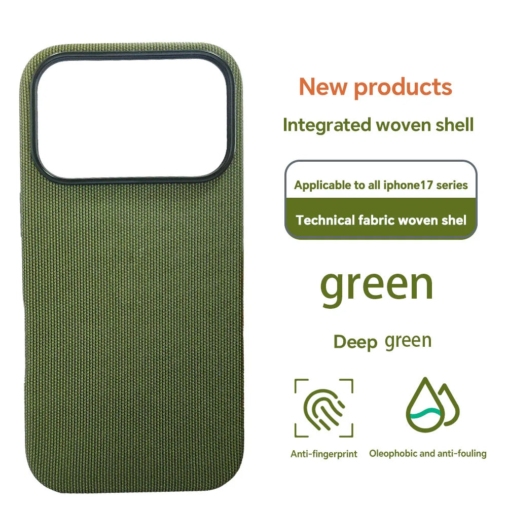 Premium TechWoven MagSafe Case – iPhone 17 Pro & Max