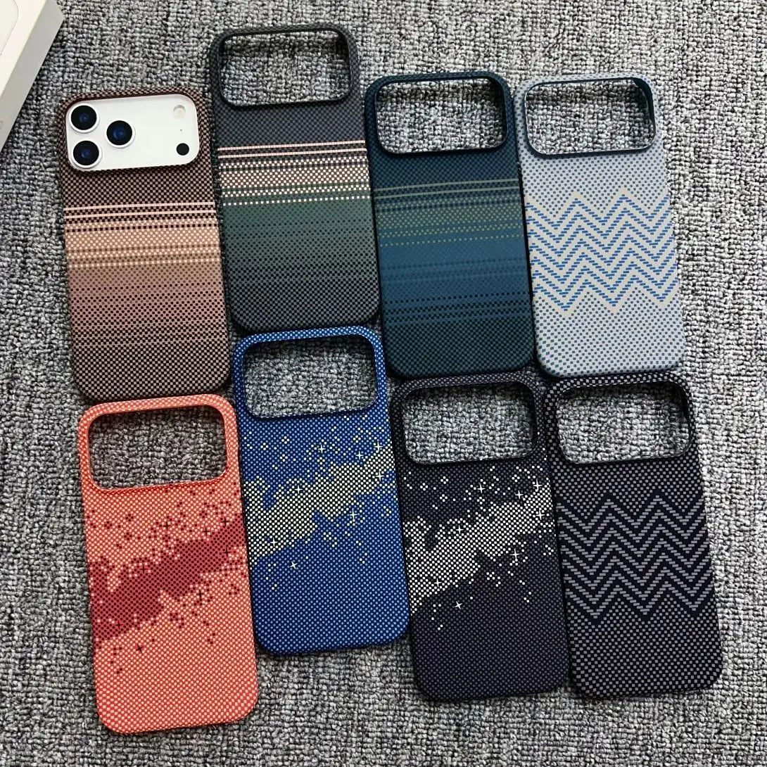 Frameless Carbon Fiber Starry Sky MagSafe Case – iPhone 17–12