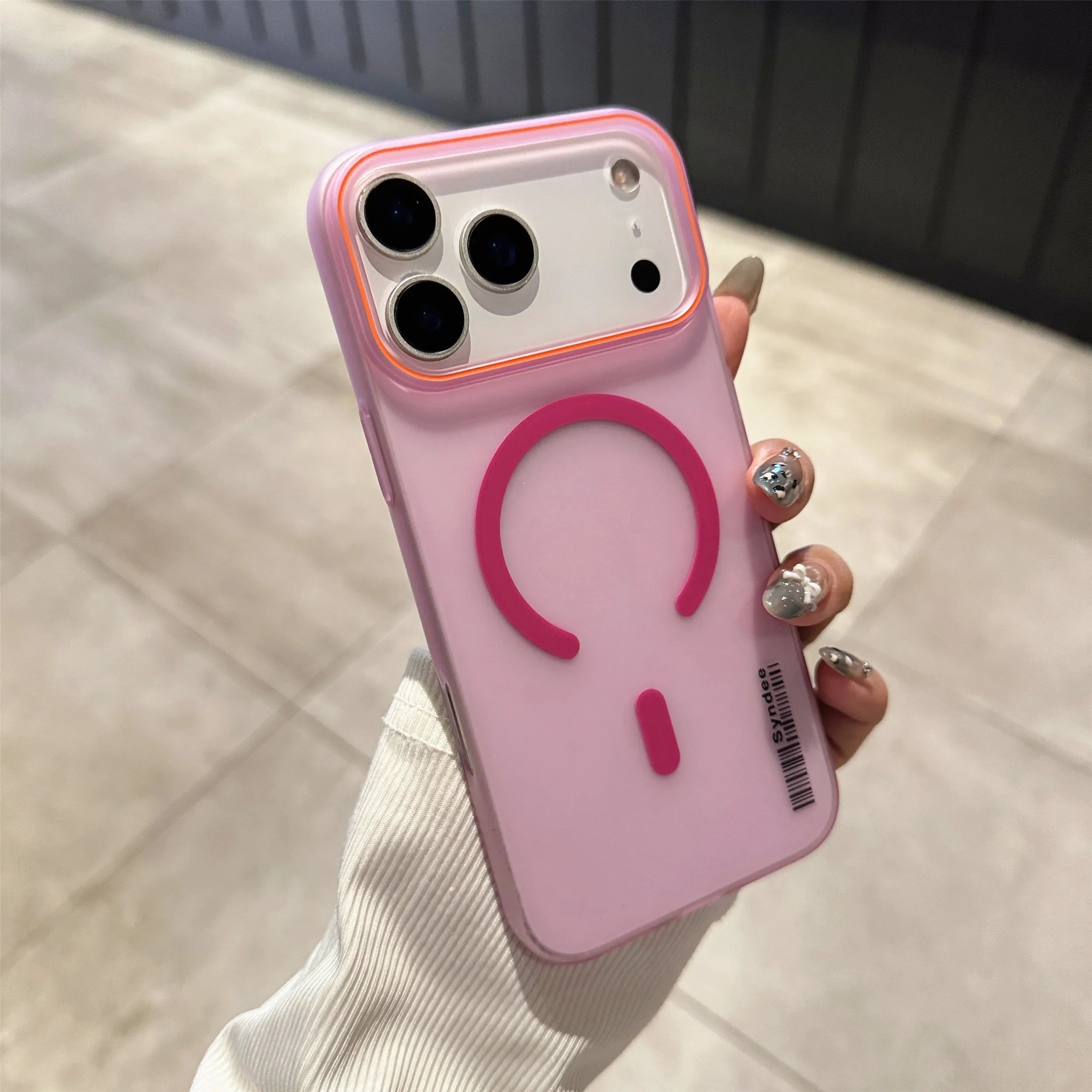 Matte Clear Magnetic Case for iPhone 17–8