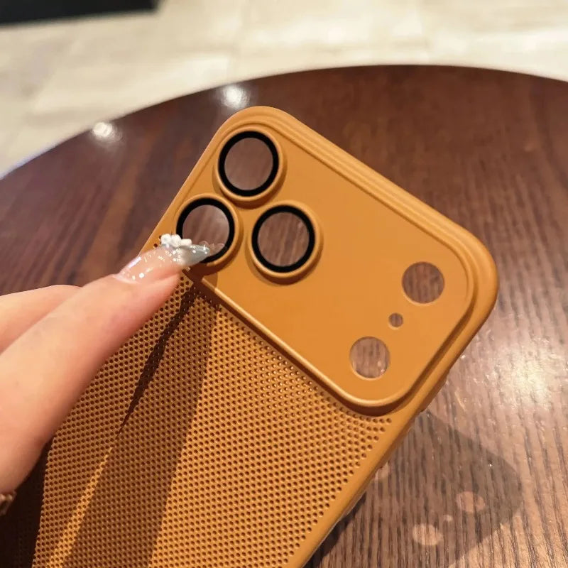 Heat Dissipation Honeycomb Case for iPhone 17 Series