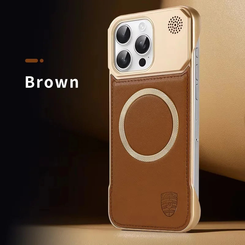 Borderless Aromatherapy Leather Case for iPhone 17–11