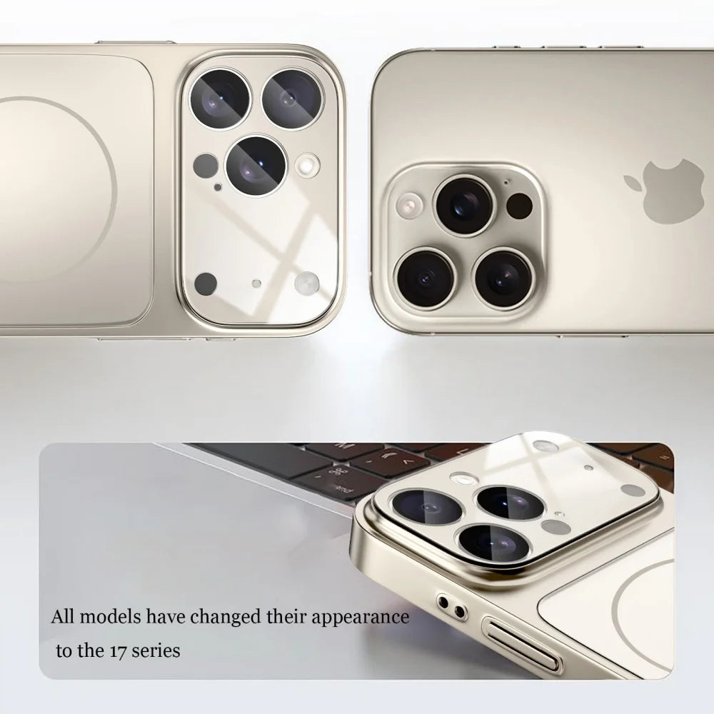 Nano Matte Glass Armor Cover for iPhone 17–13