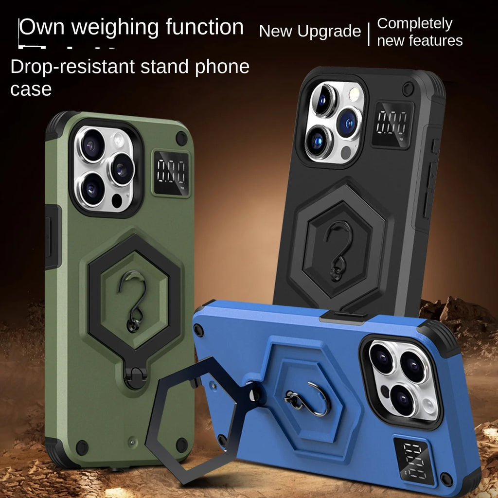 Electronic Scale Phone Case for iPhone 17 Air–11 Series