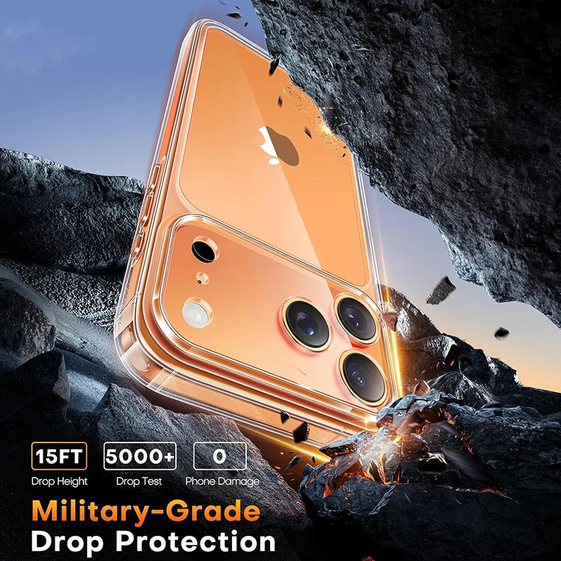 iPhone 17 Pro/17 Air/17 Pro Max Clear Bumper Case